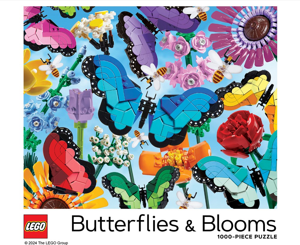 LEGO Butterflies & Blooms 1000-Piece Puzzle