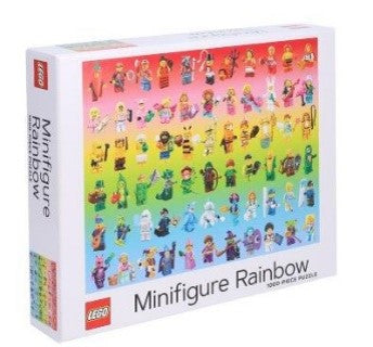 LEGO Minifigure Rainbow pussel 1000 bitar