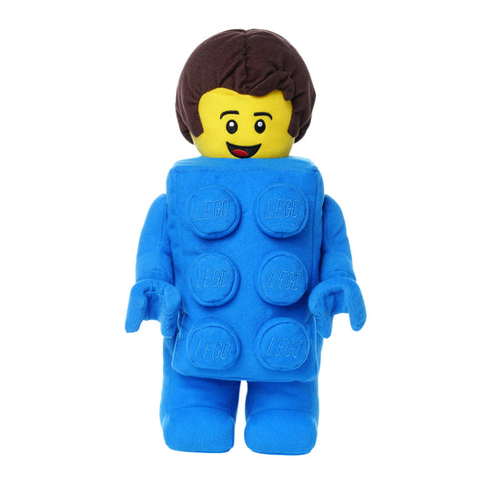 LEGO Klods boy plush teddy bear, H 33 cm