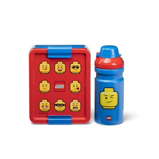 LEGO Lunch set - box &amp; bottle 390 ml - Iconic