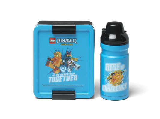 LEGO Lunch set - box &amp; bottle 390 ml - Ninjago