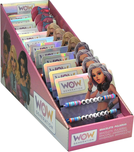 2 armband med WOW Generation Statements