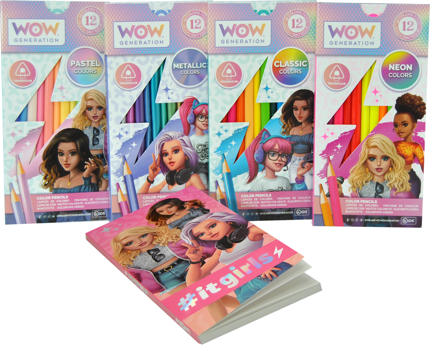 WOW Generation - Notebook with Colors