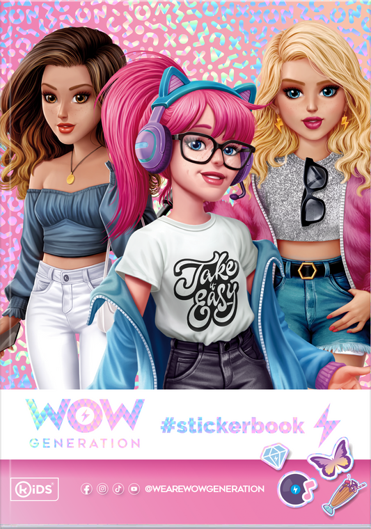 Wow-Generation, Holographic Sticker Book Set